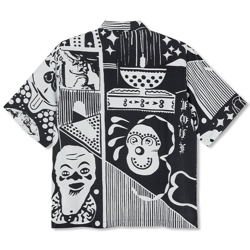 Polar Spiral Shirt Black/White Polar Spiral Shirt Black/White