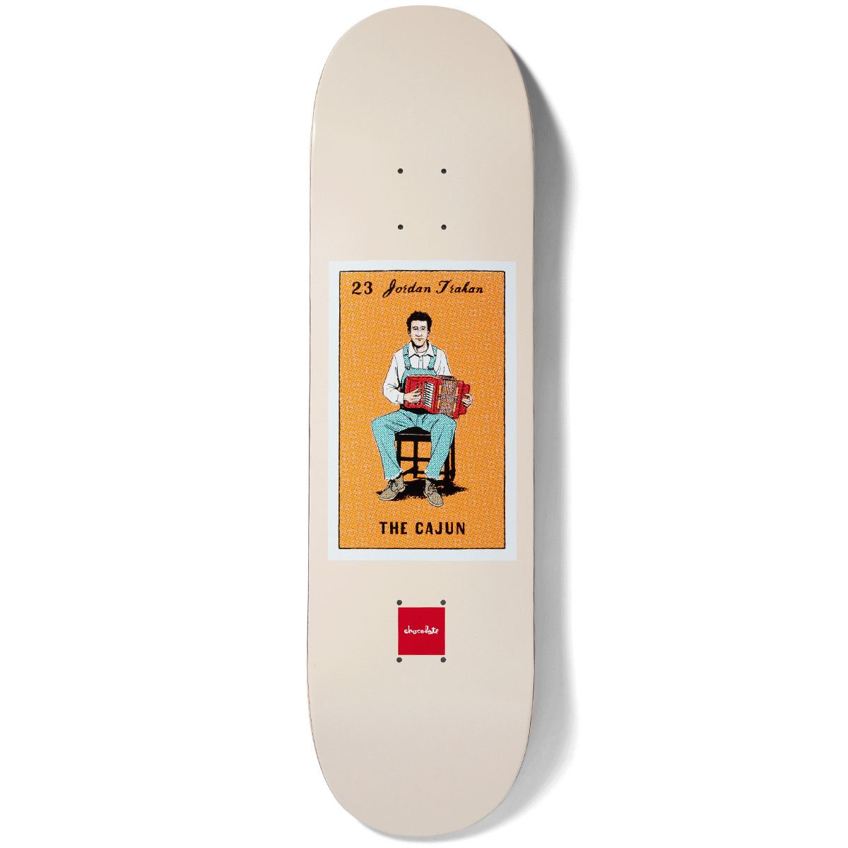Chocolate Trahan Loteria Skateboard Deck 8.5 Chocolate Trahan Loteria Skateboard Deck 8.5