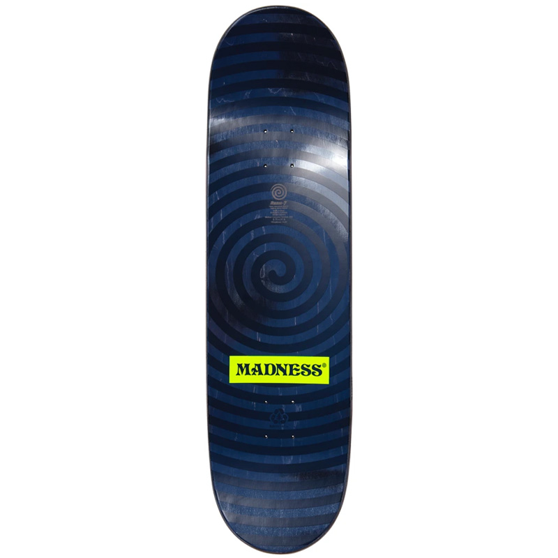 Madness Oil Slick Popsicle R7 Skateboard Deck 8.75 Madness Oil Slick Popsicle R7 Skateboard Deck 8.75