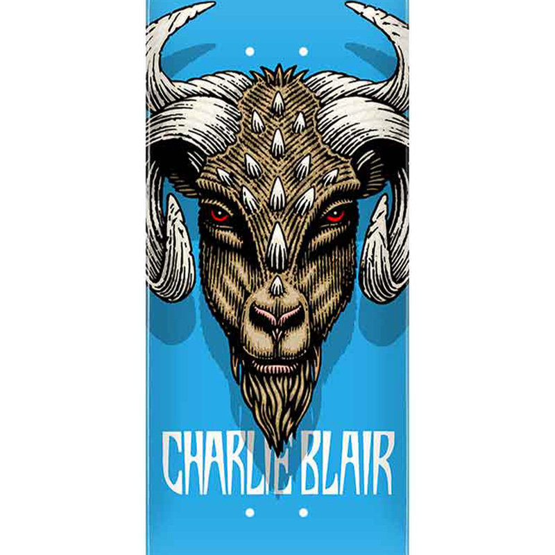 Powell Peralta Charlie Blair Goat 2 Skateboard Deck Shape 242 8.0