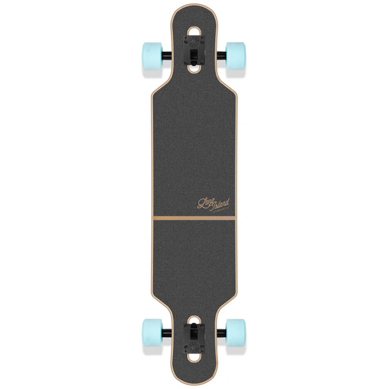 Long Island Art Deco Drop Through Complete Longboard 38.9 Long Island Art Deco Drop Through Complete Longboard 38.9