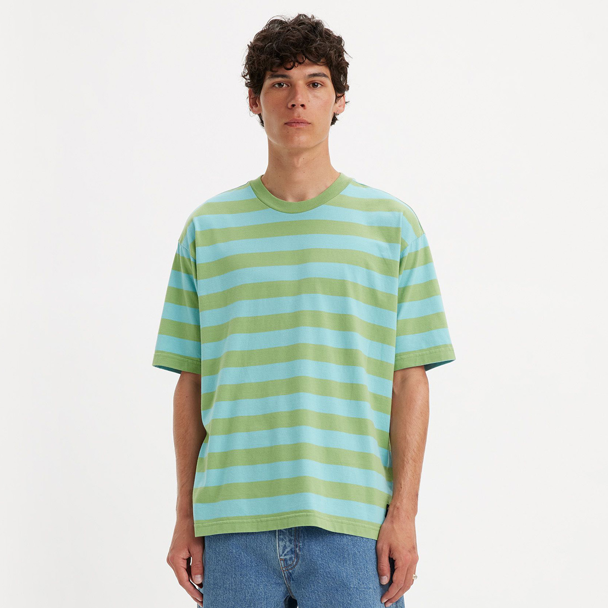 Levi's Skate Graphic Box Thinking About T-Shirt Blue