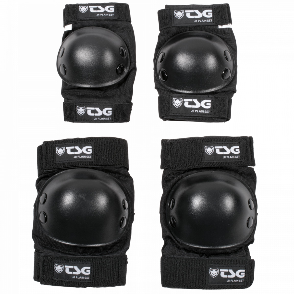 TSG Junior Protection Set Plain Black