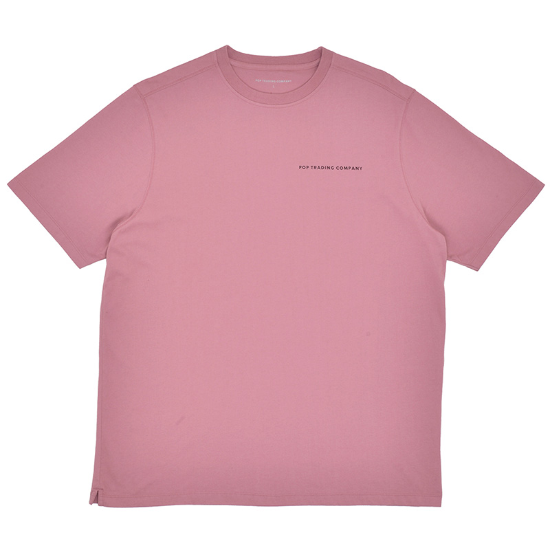 Pop Trading Company Logo T-Shirt Mesa Rose Pop Trading Company Logo T-Shirt Mesa Rose