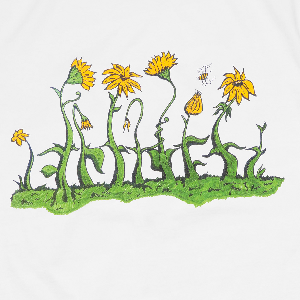 Civilist Flower T-Shirt White