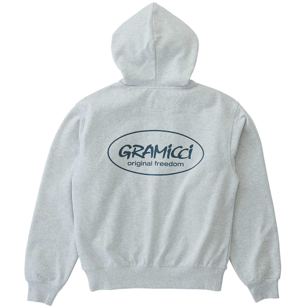 Gramicci Original Freedom Zip Hooded Sweater Heather Ash