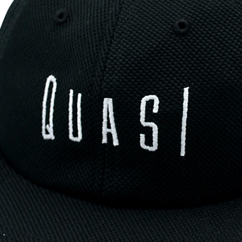 Quasi Pe 6panel Hat Black Quasi Pe 6panel Hat Black