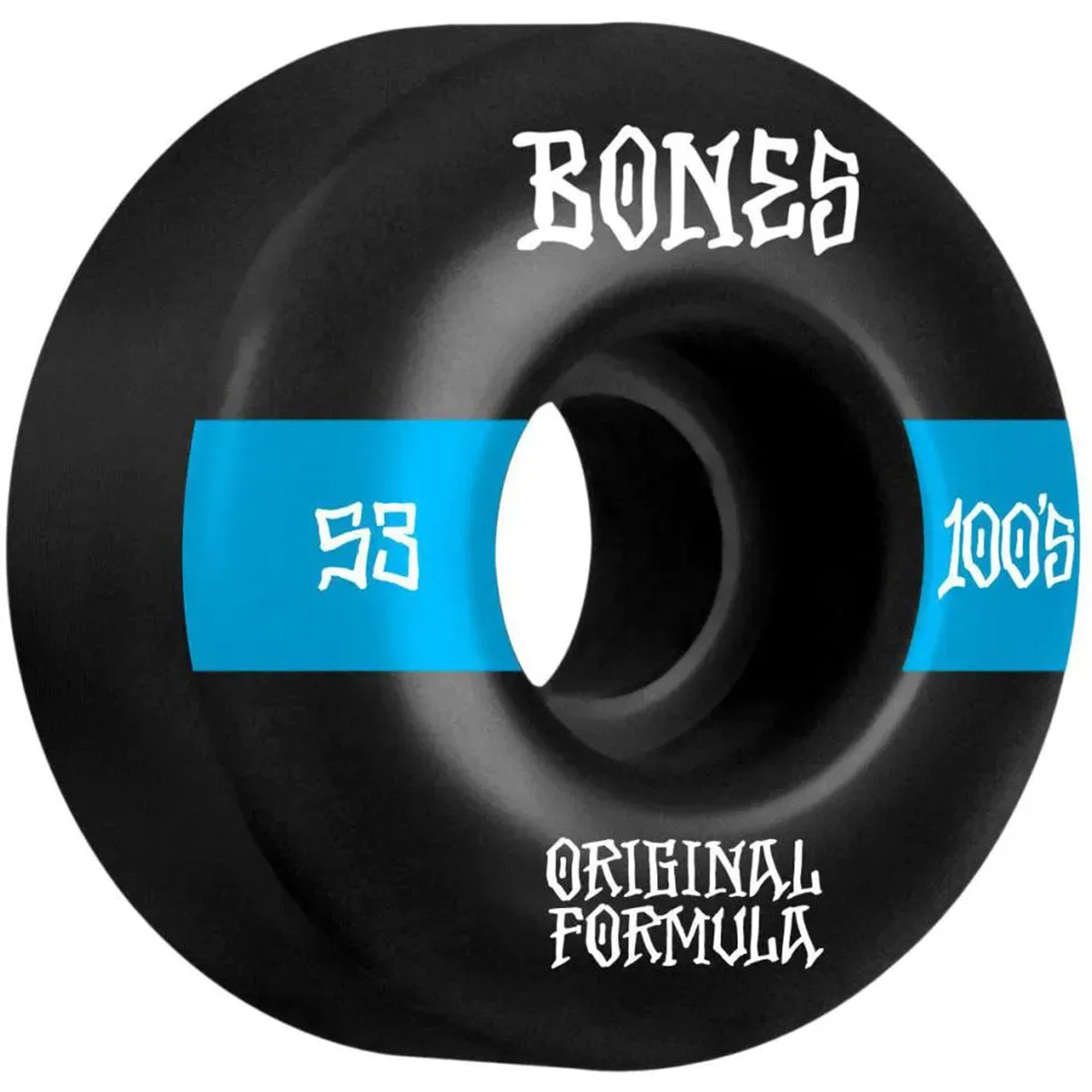 Bones 100's #14 V4 Wide Wheels 100a Black 53mm