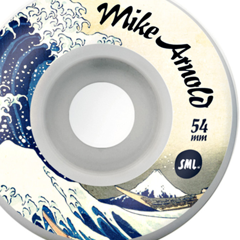 Sml. Big Wave Mike Arnold XL Vcut Shape Wheels 99a 54mm
