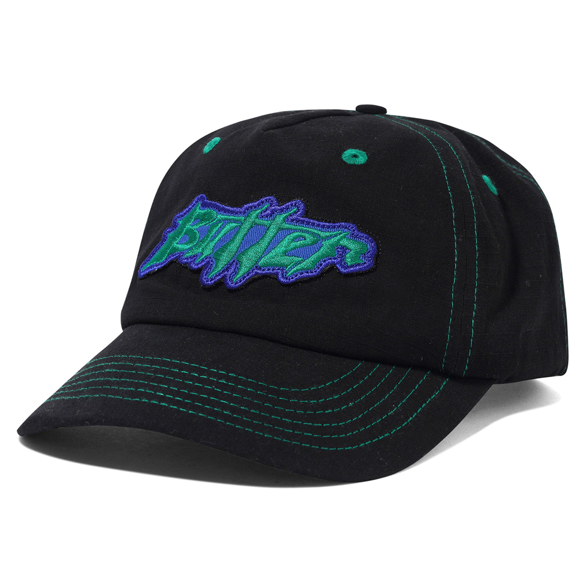 Butter Goods Amplify Snapback Cap Black