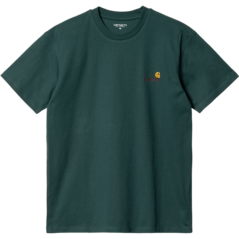 Carhartt WIP American Script T-Shirt Botanic Carhartt WIP American Script T-Shirt Botanic