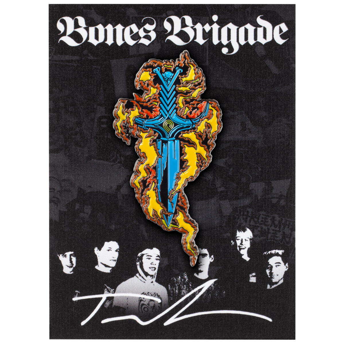 Powell Peralta Bones Brigade Guerrero Series 15 Lapel Pin Powell Peralta Bones Brigade Guerrero Series 15 Lapel Pin