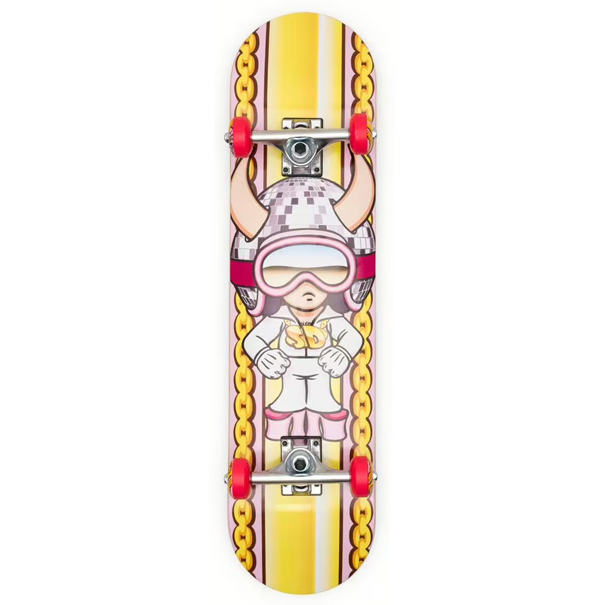 Speed Demons Disco Soft Top Complete Skateboard Multi 7.0