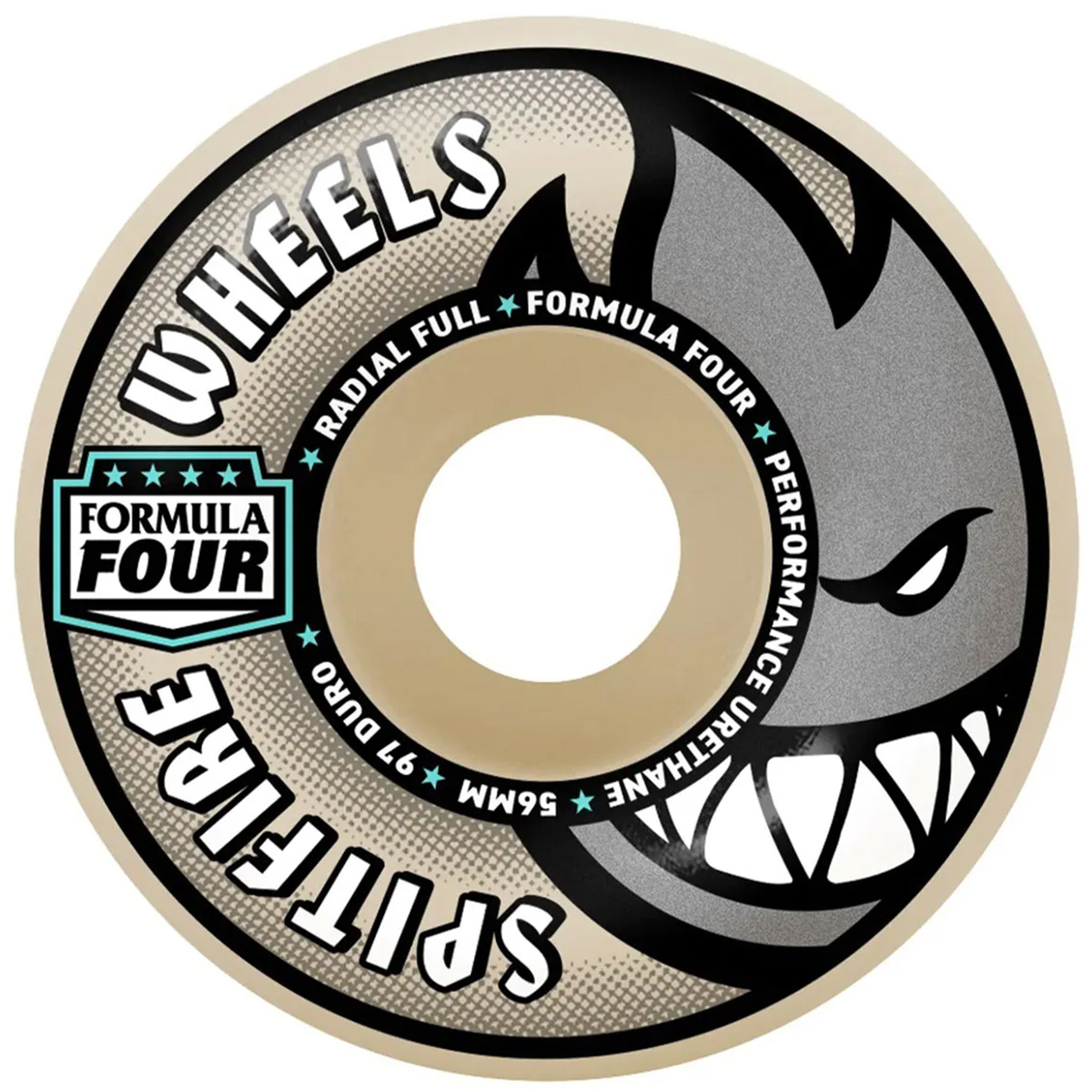 Spitfire Formula Four Radial Full Wheels 97D 56mm