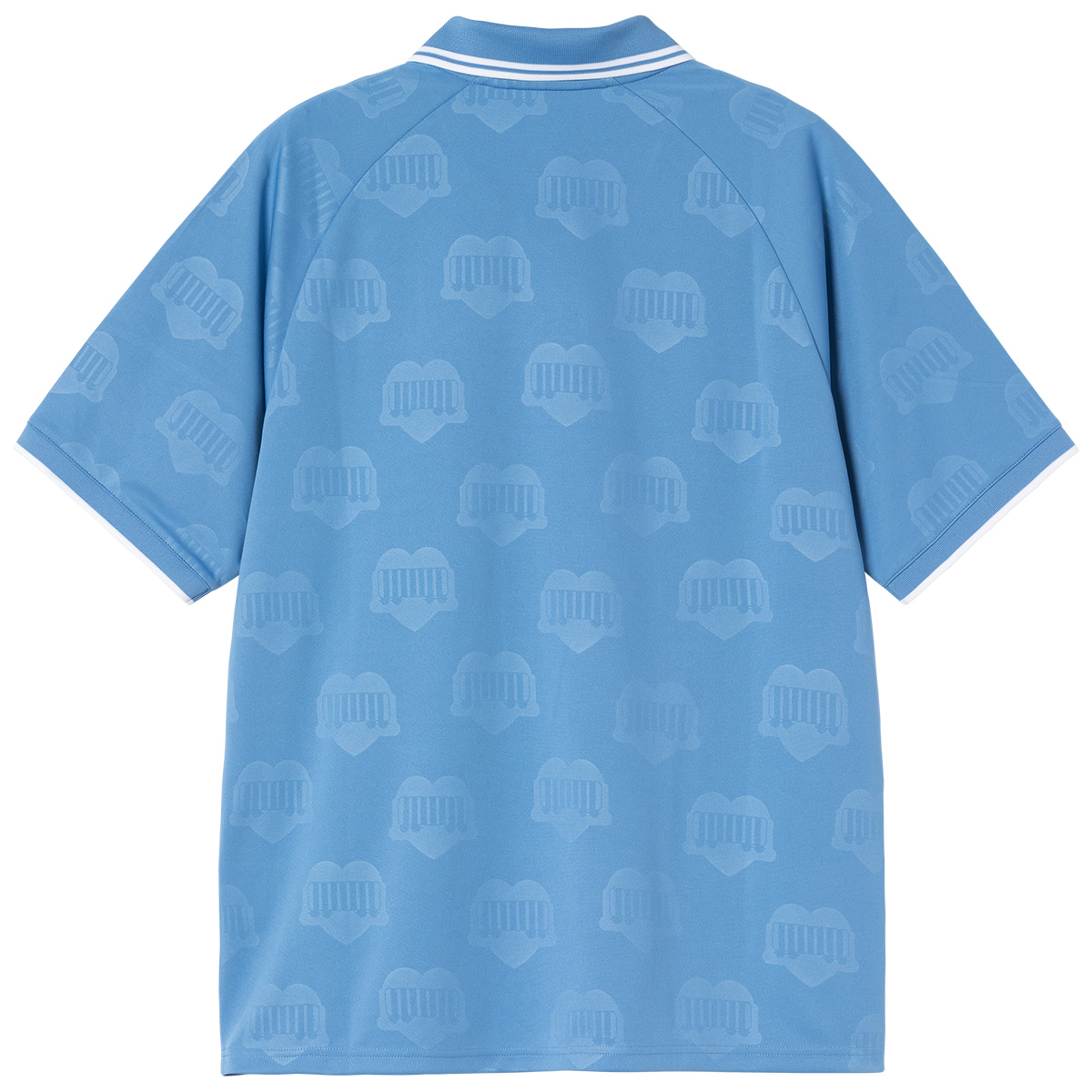 Carhartt WIP Terrace Football T-Shirt Heart Train Jacquard Curacao 