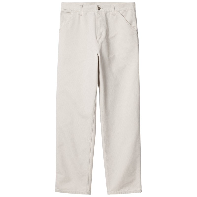 新品未使用 carhartt wip SINGLE KNEE PANT 30 Carhartt WIP Single Knee Pant Salt Aged Canvas | 29x32