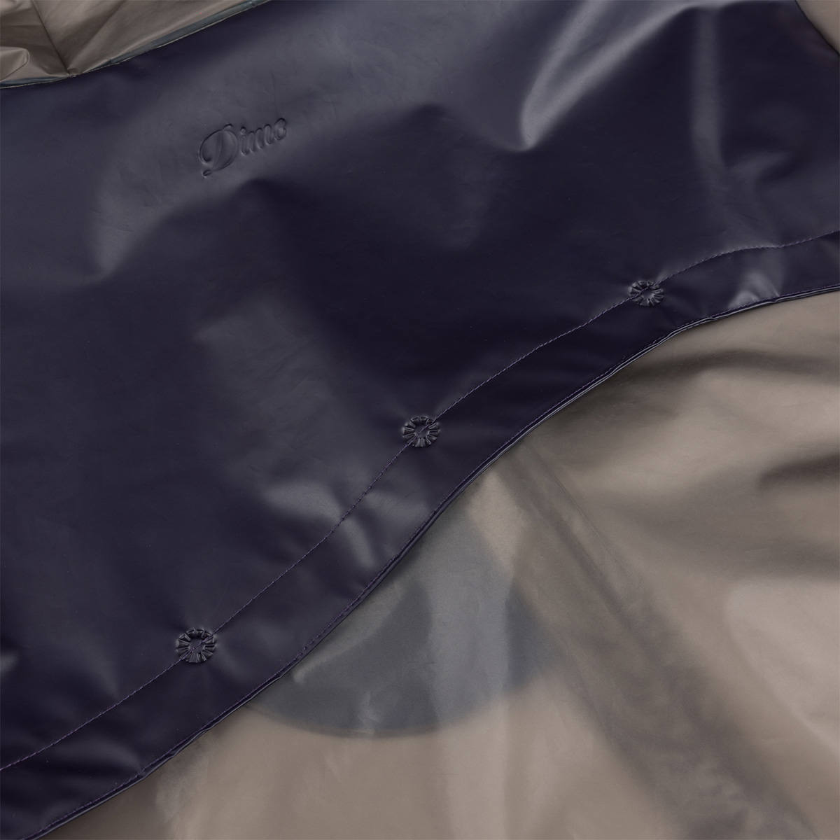 Dime Translucent Tech Jacket Charcoal Dime Translucent Tech Jacket Charcoal