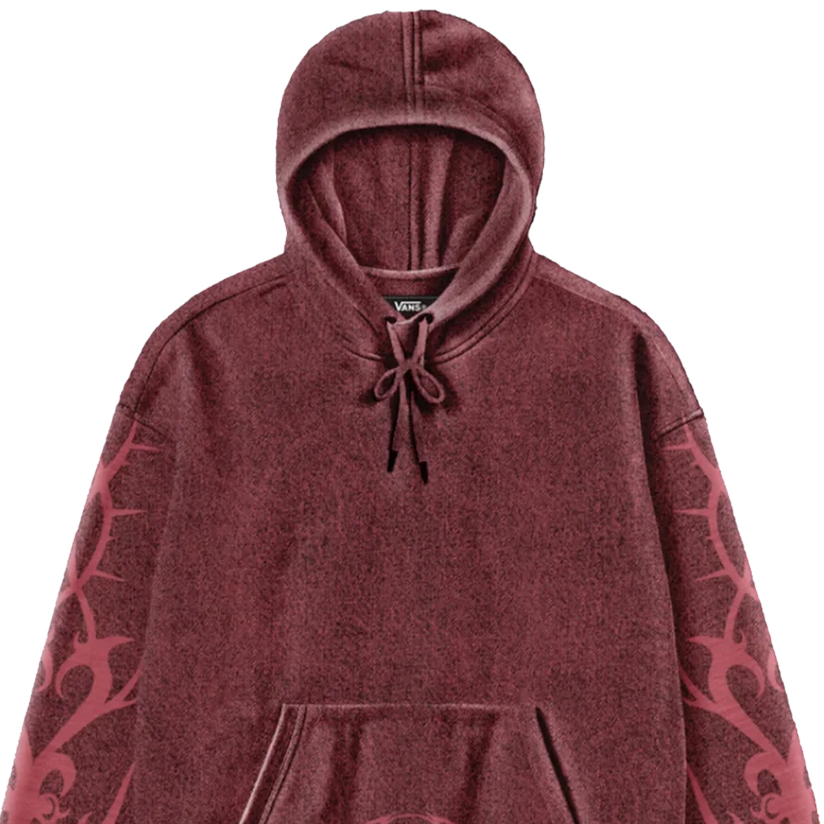 Vans Dayana Tribal Flame Hooded Sweater Crimson Haze