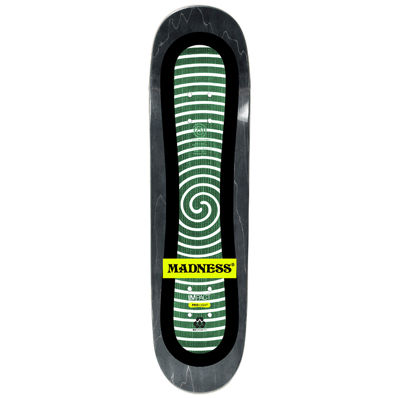 Madness Ace Torn Impact Pro Light Skateboard Deck 8.75 Madness Ace Torn Impact Pro Light Skateboard Deck 8.75