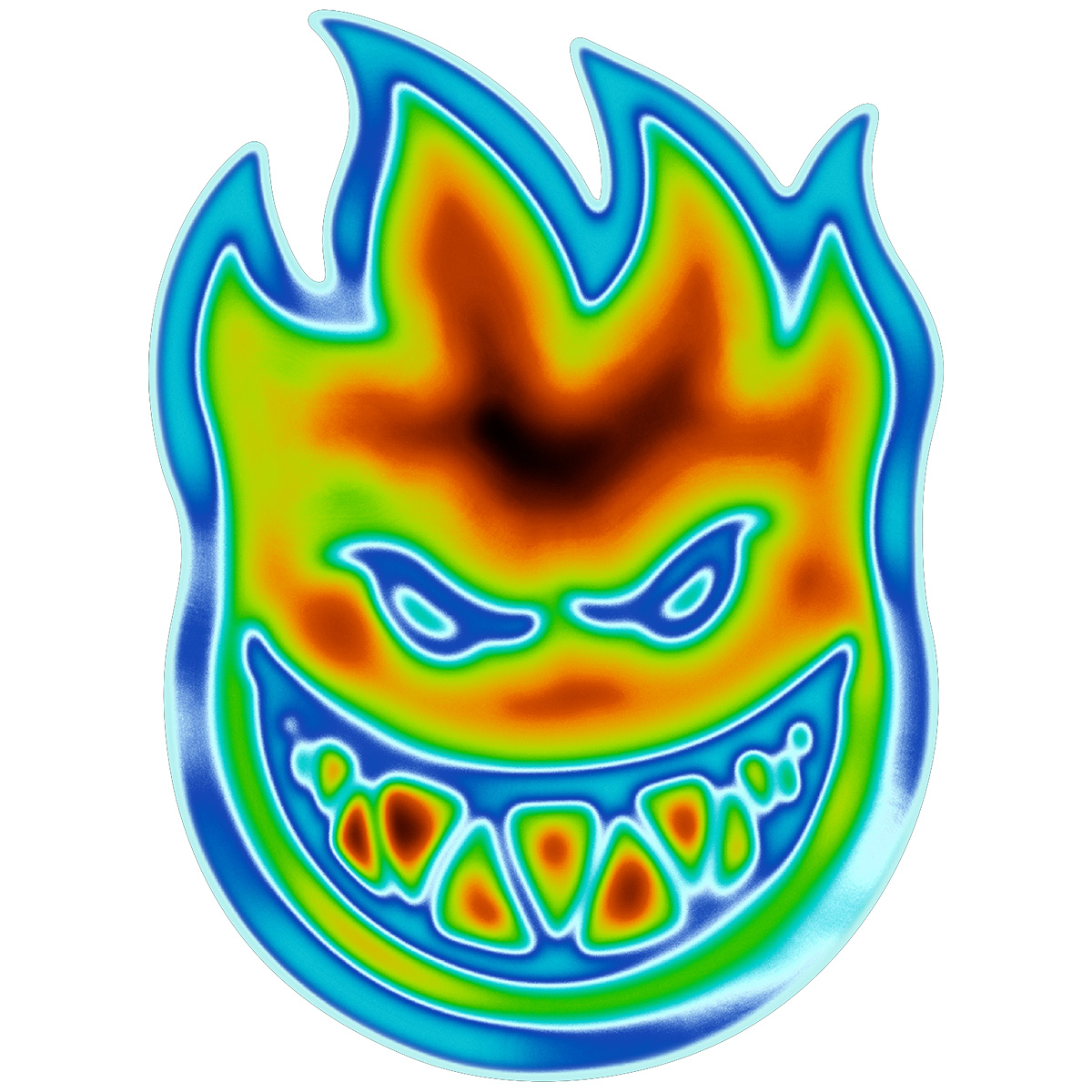 Spitfire Radioactive Bighead 3.25 Sticker