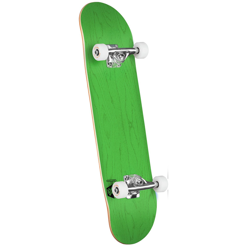 Mini Logo Chevron Detonator 15 Birch Complete Skateboard Shape 242 Dyed Green 8.0