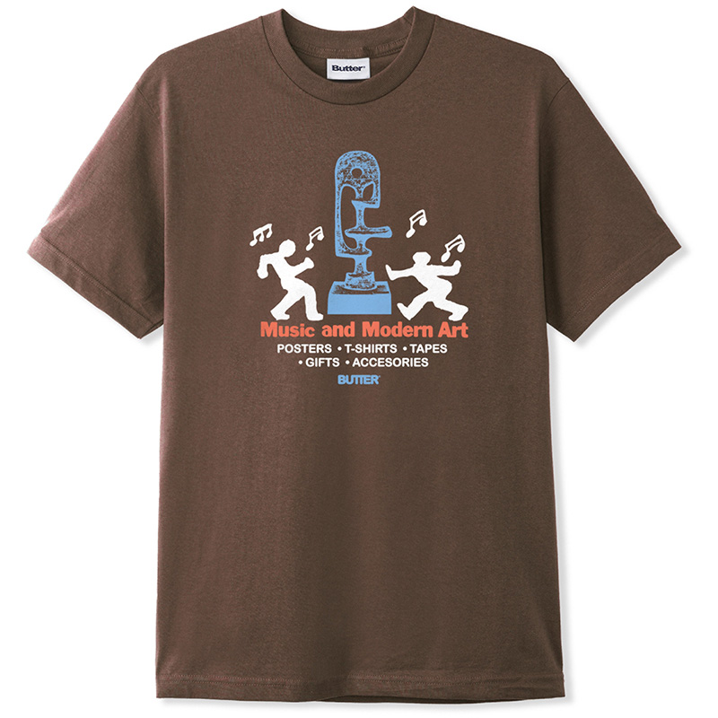 Butter Goods Gallery T-Shirt Brown