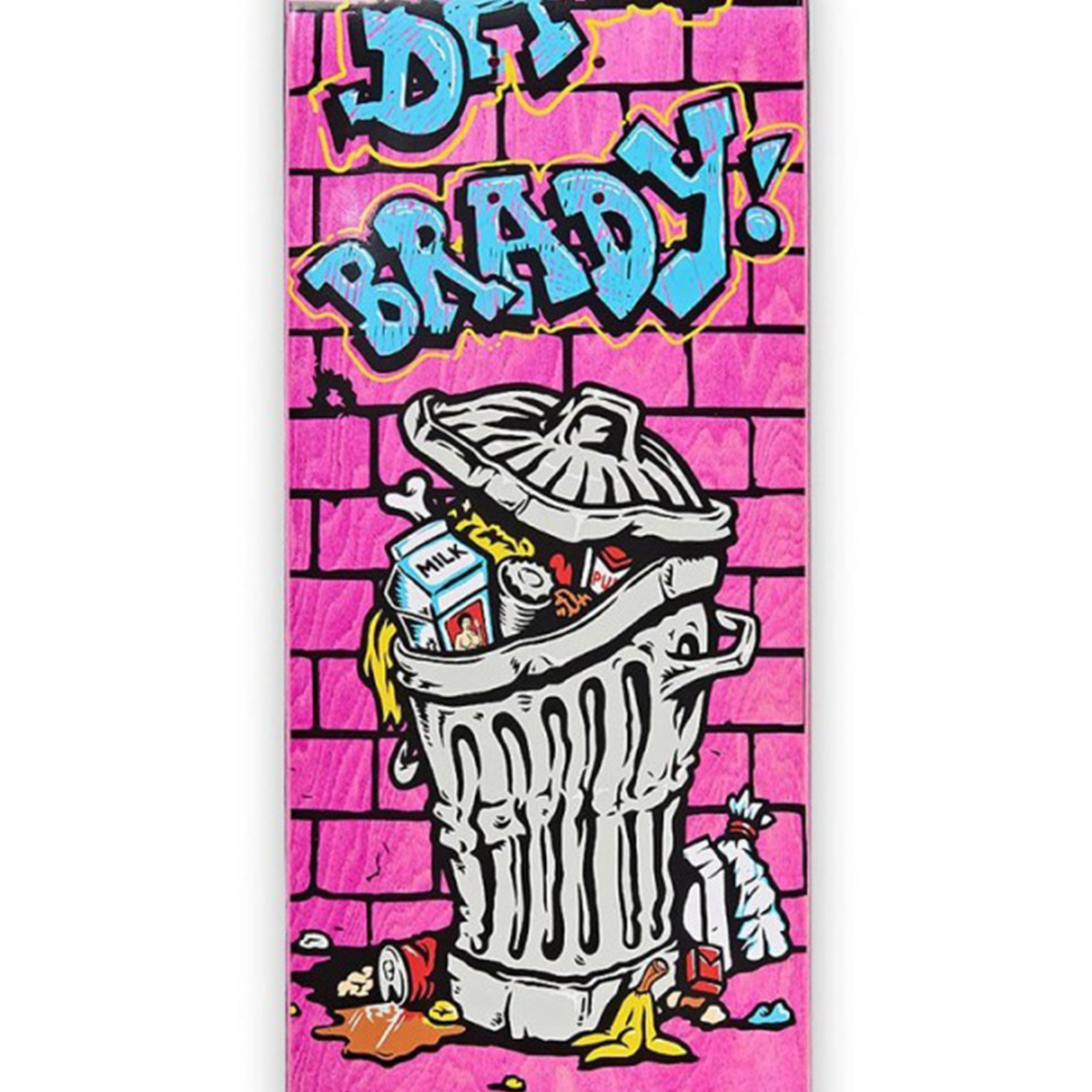 Polar Dane Brady Thrash Can Skateboard Deck 8.25 Polar Dane Brady Thrash Can Skateboard Deck 8.25