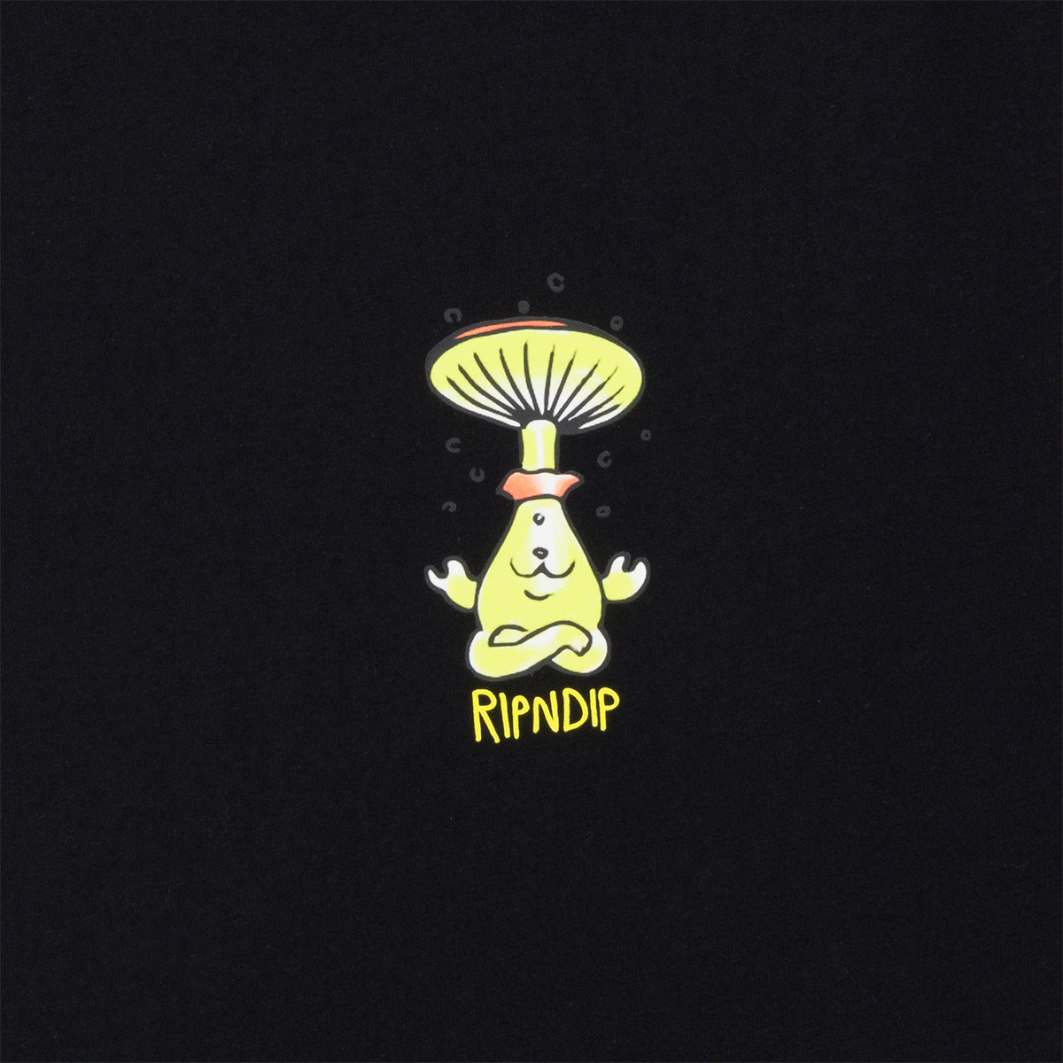 RIPNDIP Know Ur Shrooms Longsleeve T-Shirt Black RIPNDIP Know Ur Shrooms Longsleeve T-Shirt Black