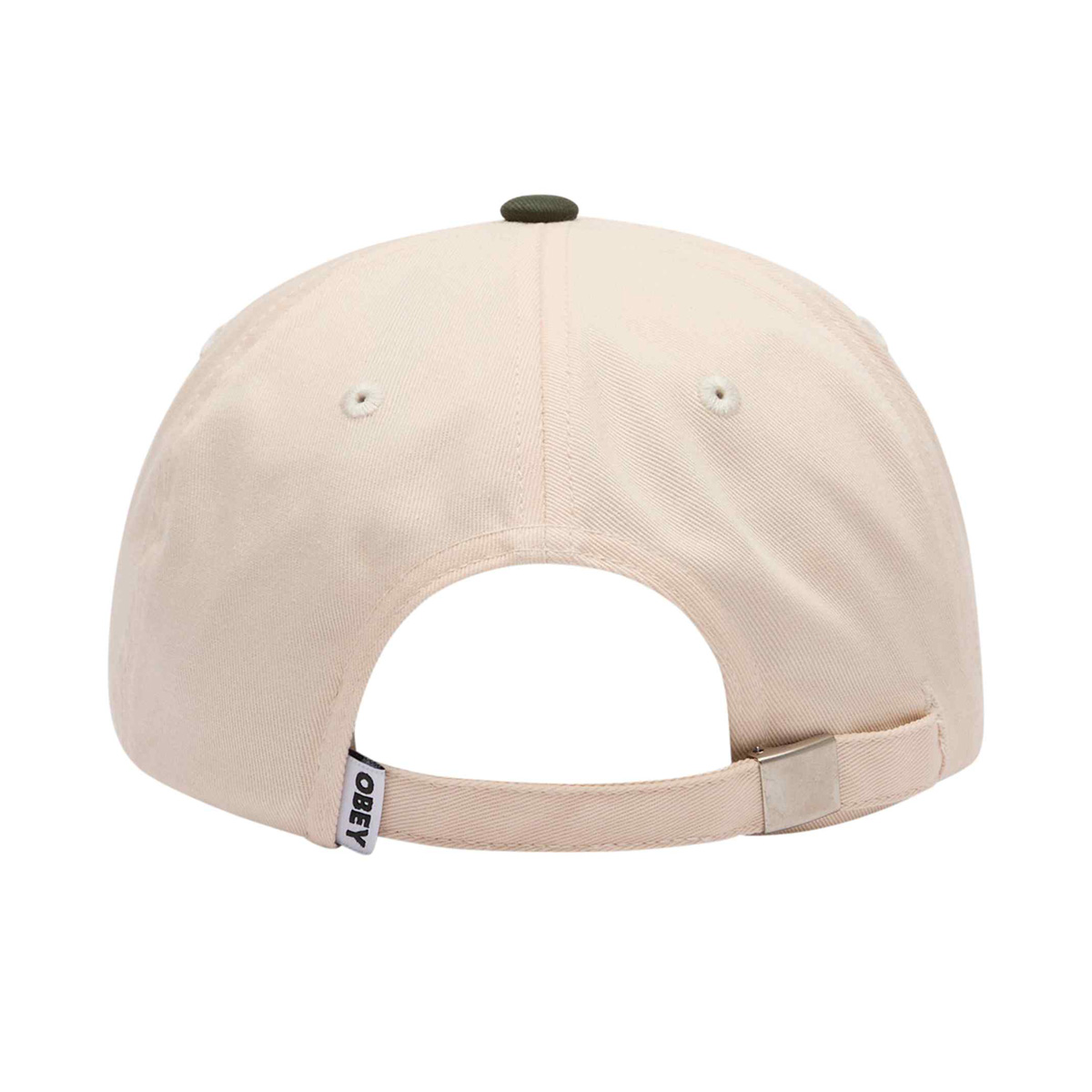 Obey Collegiate 6 Panel Cap Cedar