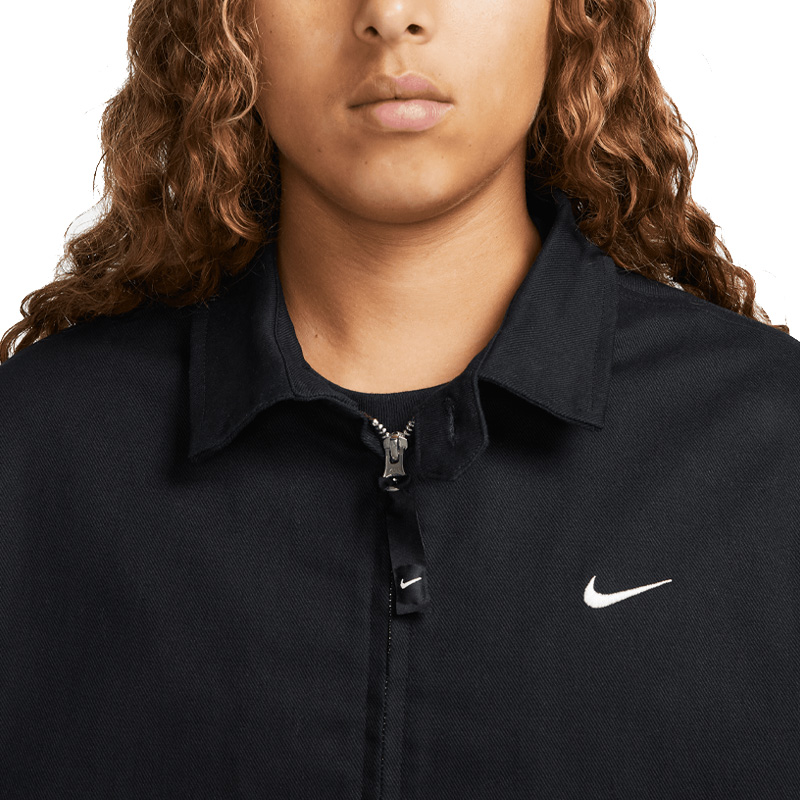 Nike SB Woven Twill Prem Jacket Black/White Nike SB Woven Twill Prem Jacket Black/White