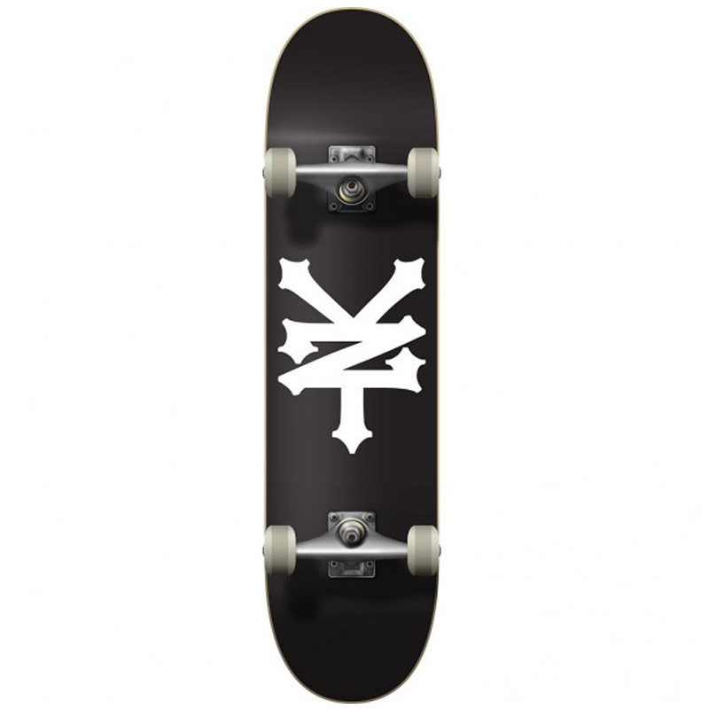Zoo York OG 95 Crackerjack Complete Skateboard Black/White 8.0