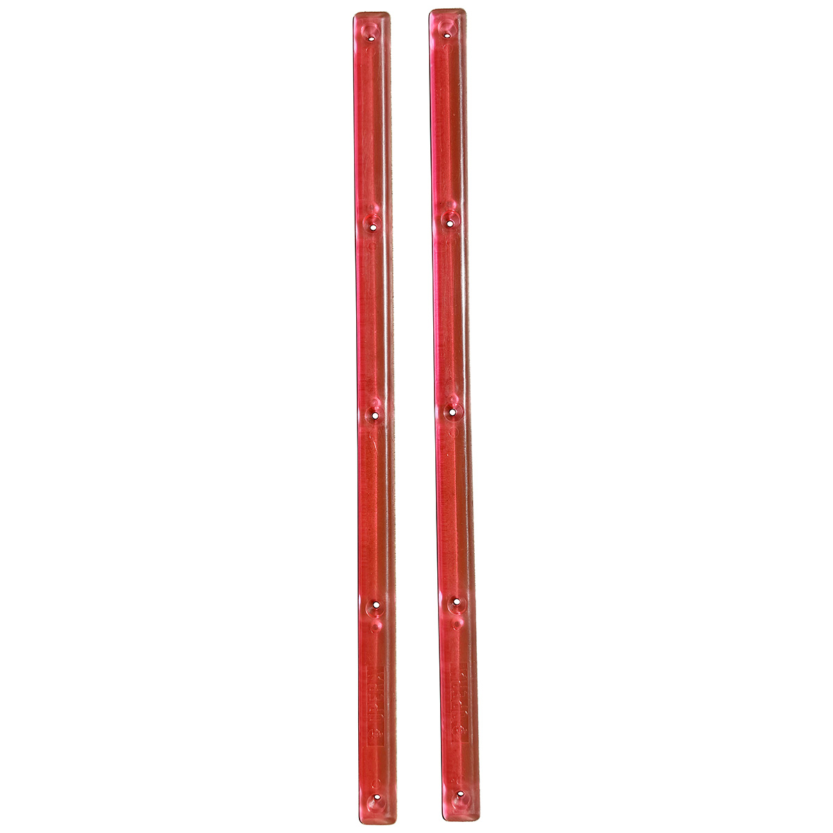 Dark Red Rails Opera Clear Red Rails 14.0 -set of 2- | Skatestore