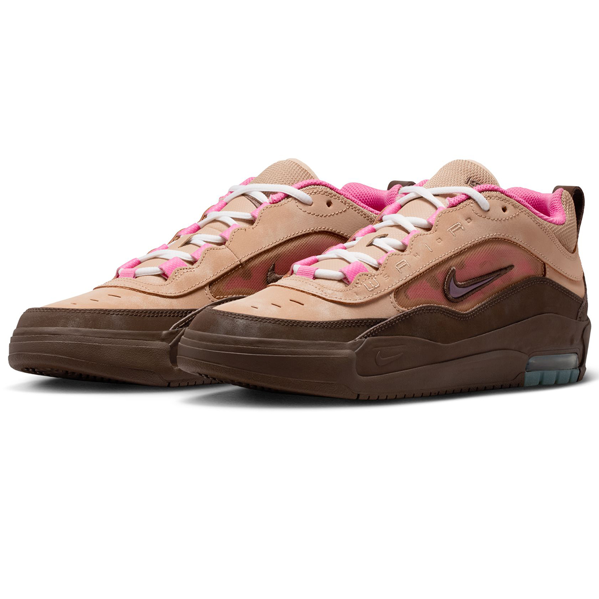 Nike SB Air Max Ishod Hemp/Baroque Brown-Pinksicle-Univ Gold-White