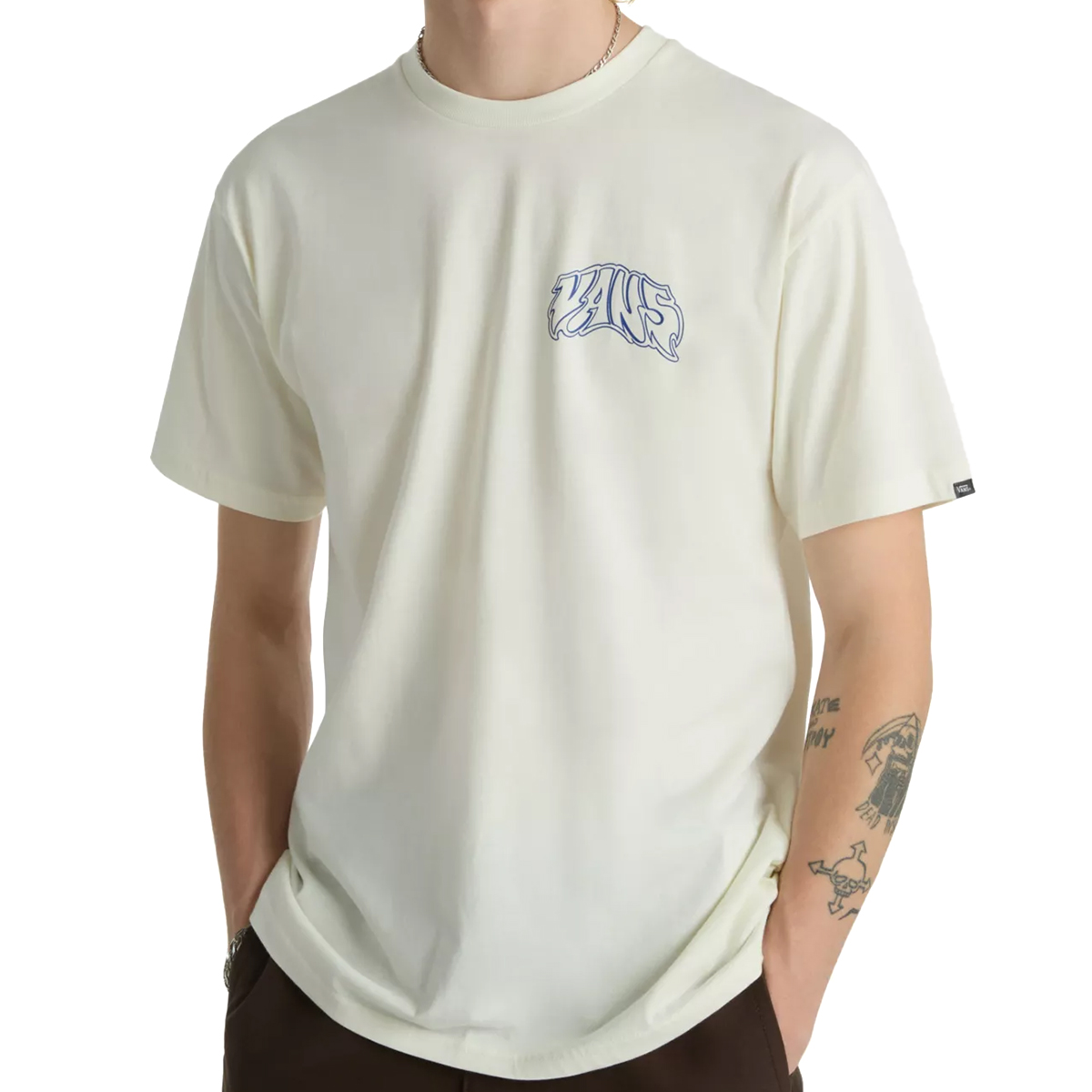 Vans Prowler T-Shirt Marshmallow Vans Prowler T-Shirt Marshmallow