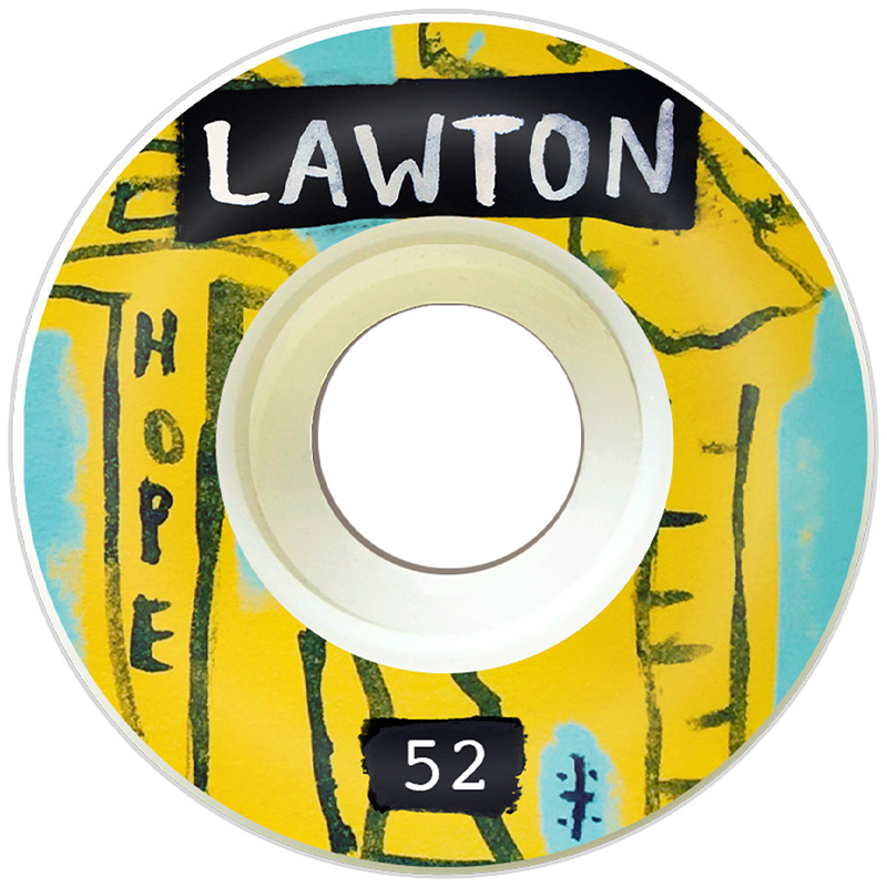 Picture Wheel Co Marty Baptist x Alex Lawton Conical Shape Wheels 101A 52mm
