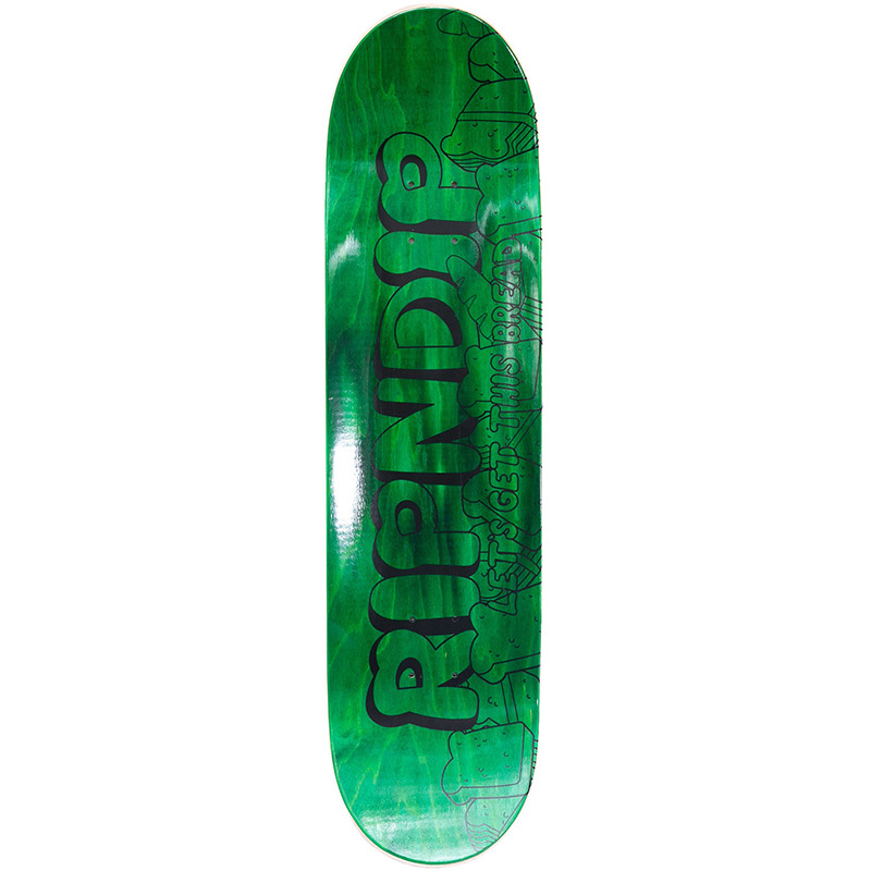 RIPNDIP Gluten Free Skateboard Deck Black 8.0 RIPNDIP Gluten Free Skateboard Deck Black 8.0