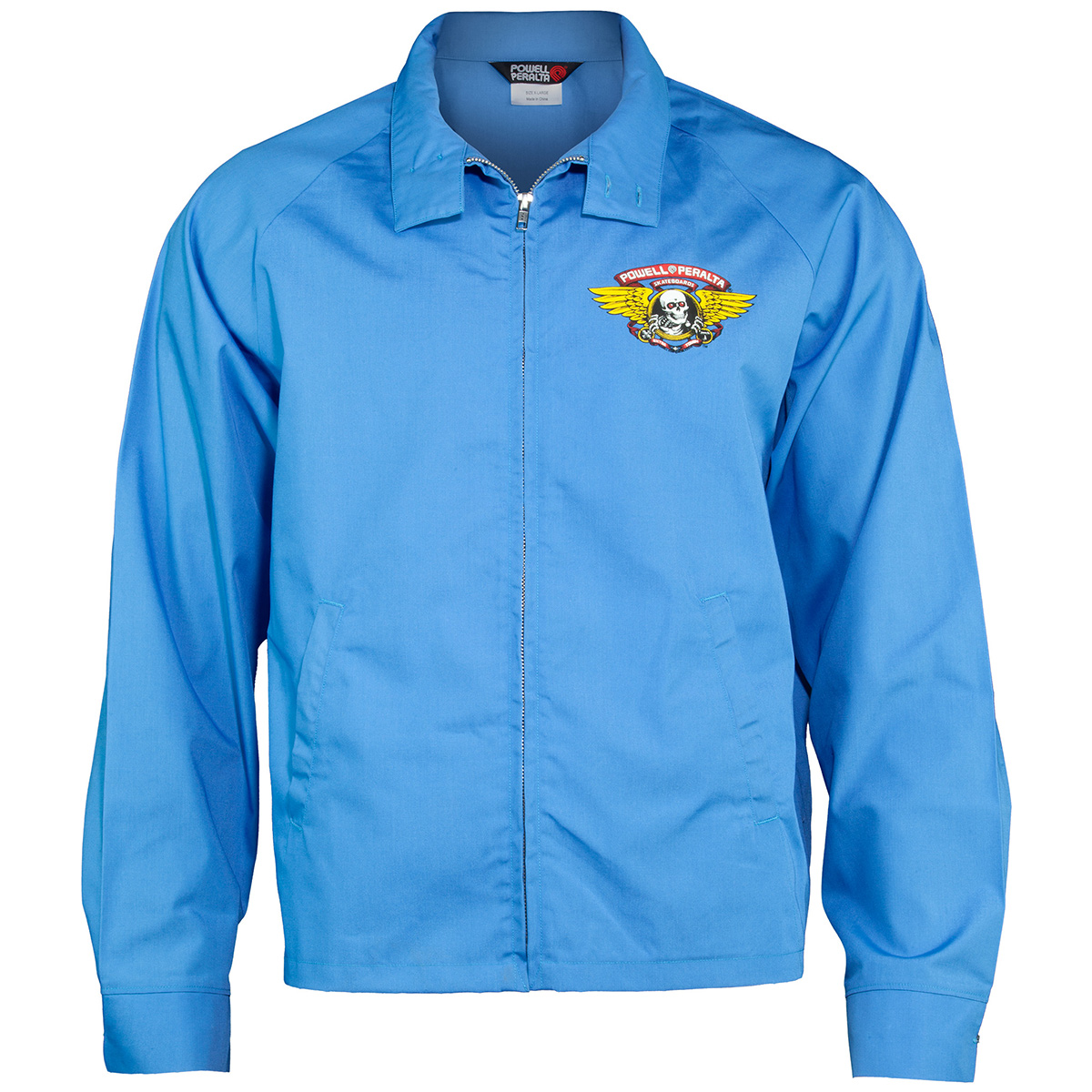 Powell Peralta Winged Ripper Gas Jacket Postal Blue Powell Peralta Winged Ripper Gas Jacket Postal Blue