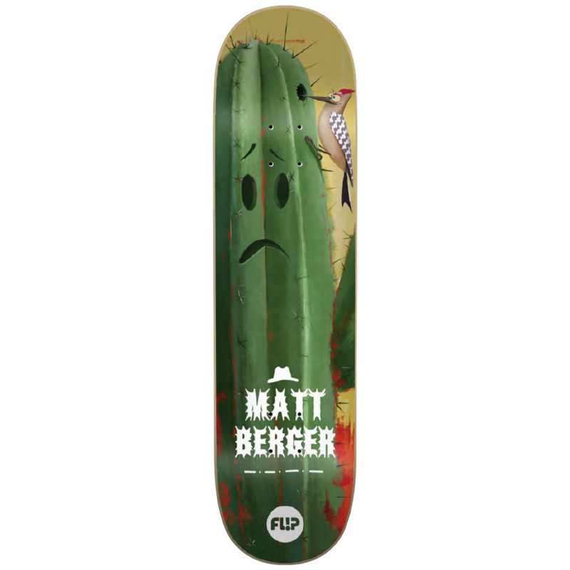 Flip Berger Flower Power Skateboard Deck 8.25 Flip Berger Flower Power Skateboard Deck 8.25