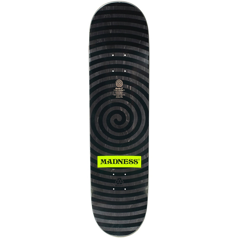 Madness Voices R7 Slick Skateboard Deck Blue 8.125