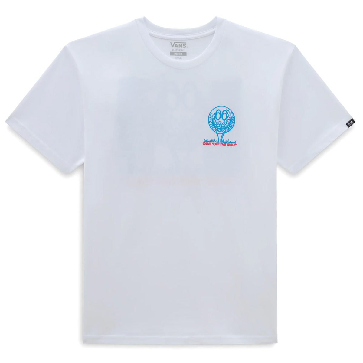 Vans Long Shot T-shirt White Vans Long Shot T-shirt White