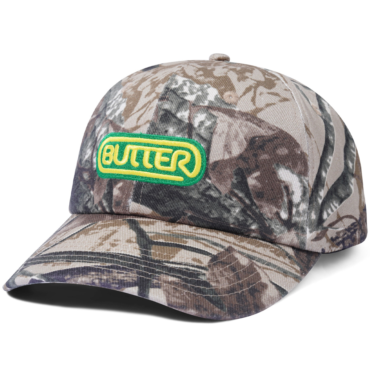 Butter Goods Woodlands Snapback Cap Tan Butter Goods Woodlands Snapback Cap Tan