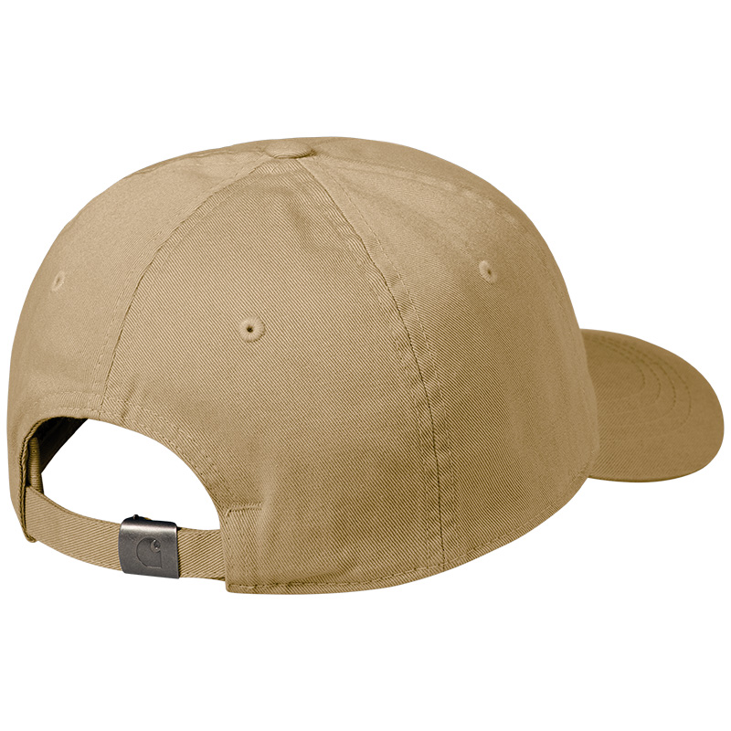 Carhartt WIP Madison Logo Cap Sable/White Carhartt WIP Madison Logo Cap Sable/White