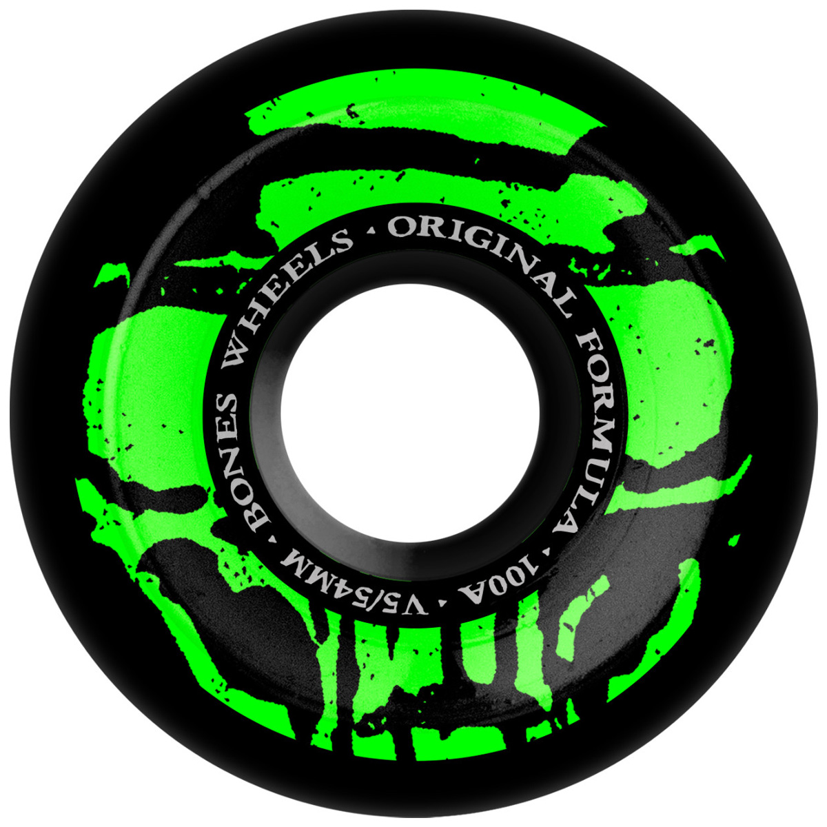 Bones Mummy O.G. Formula V5 Sidecut Wheels 100A Black 54mm