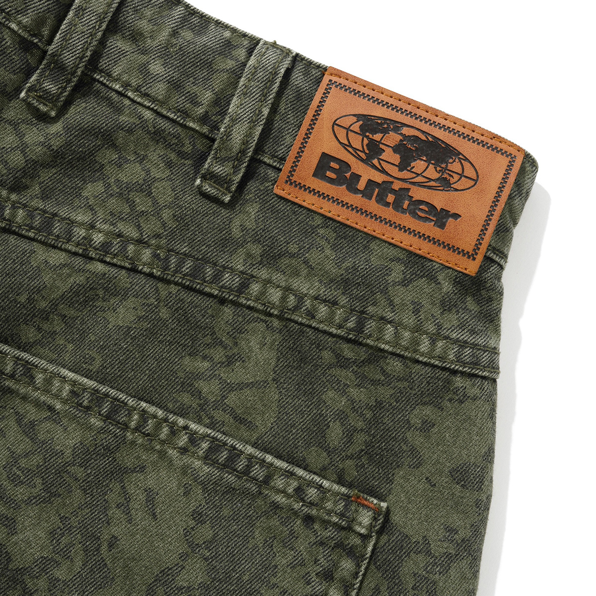 Butter Goods Garage Denim Jeans Lowland Camo