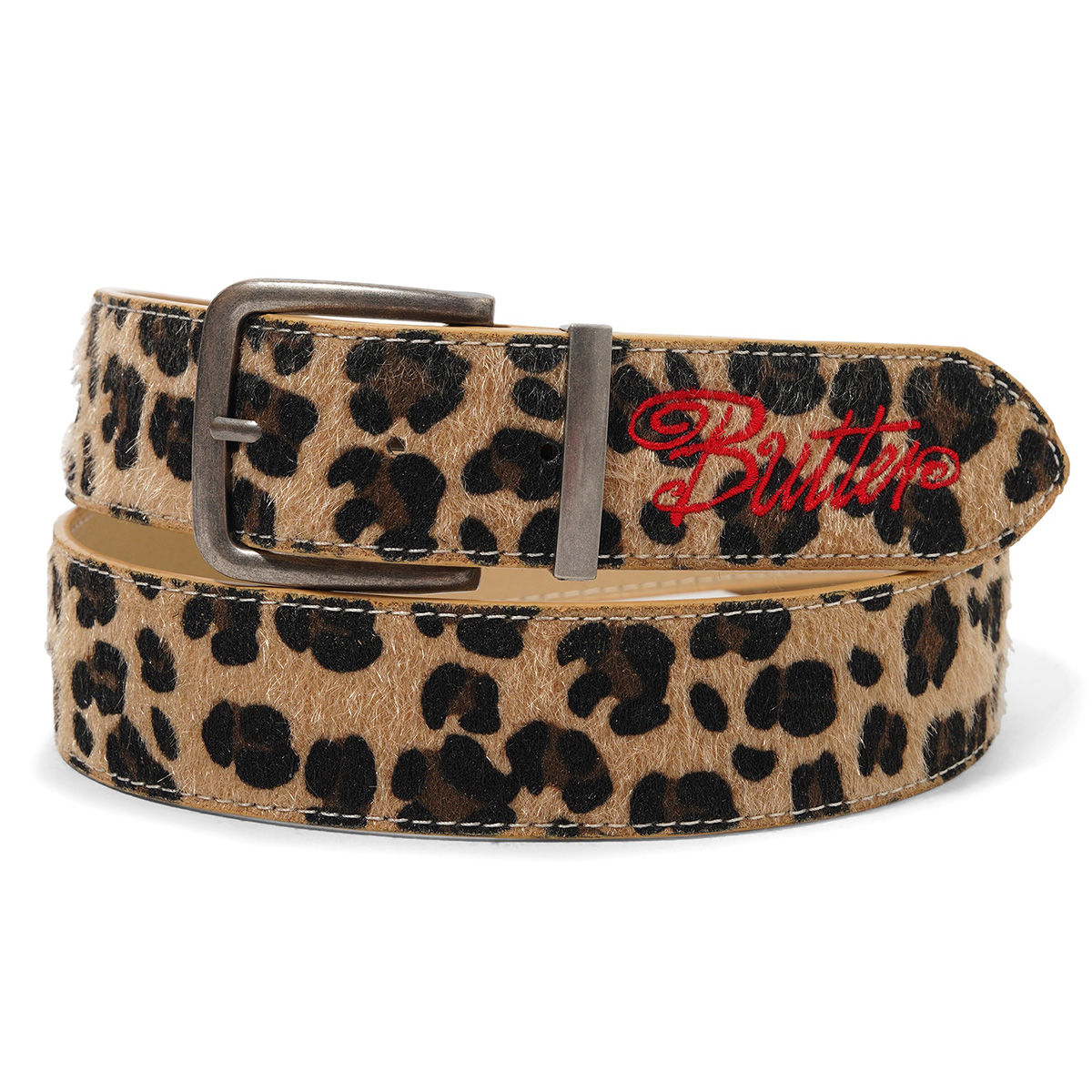Butter Goods Animal Hide Belt Leopard
