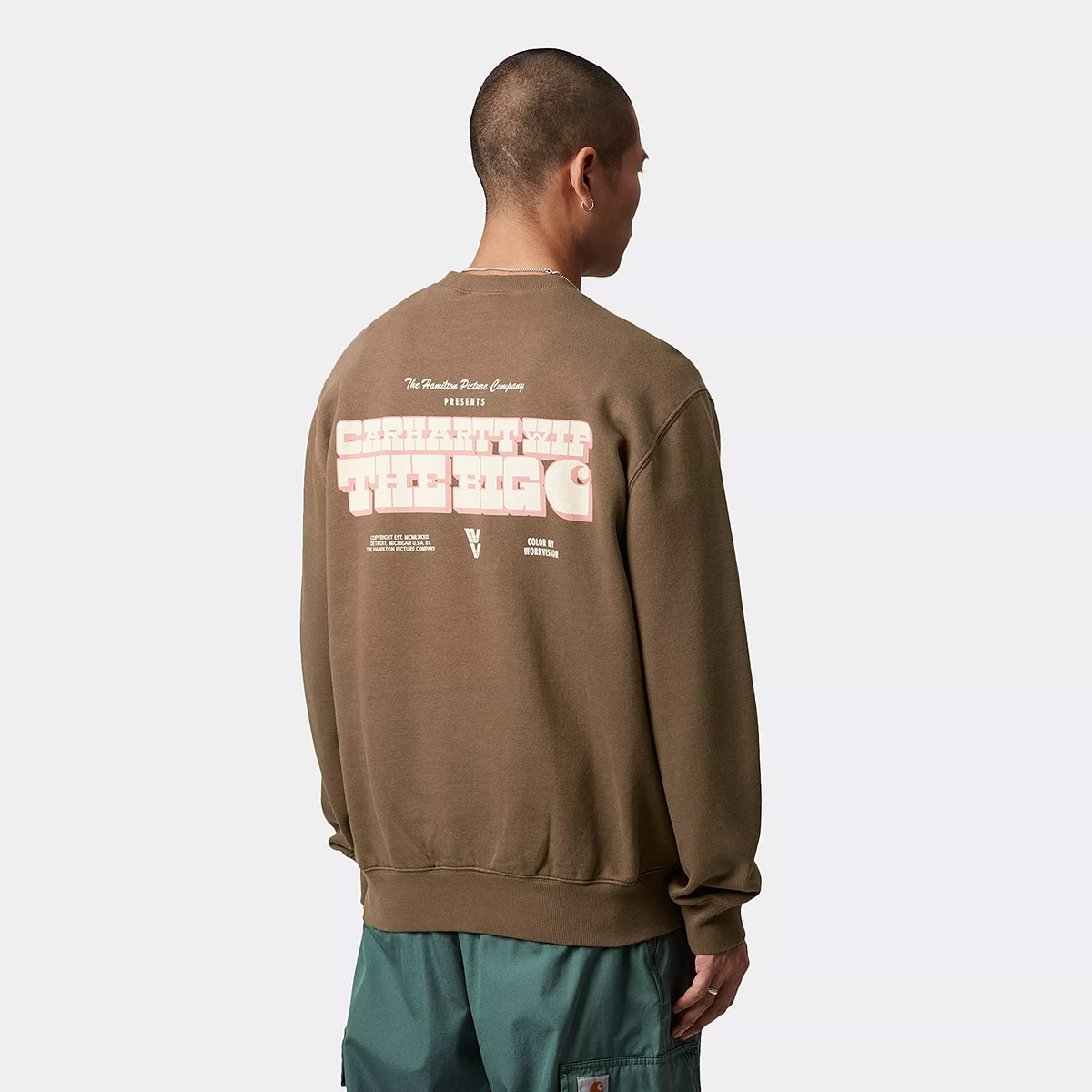 Carhartt WIP Greatest Flicks Sweater Coconut