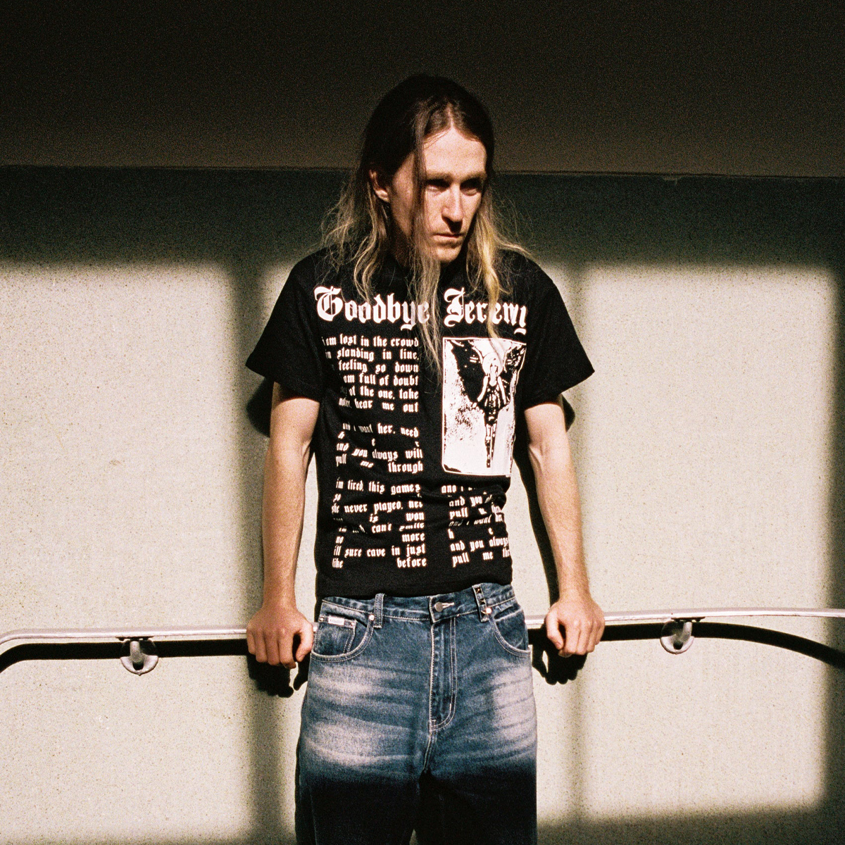 Bye Jeremy Angela T-Shirt Black