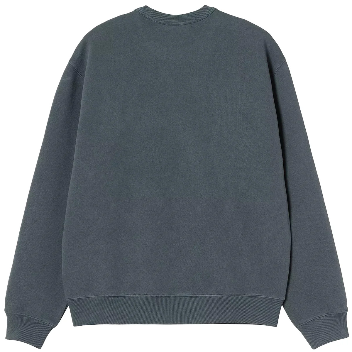 Carhartt WIP Faded Pond Corps Sweater Deep Night Heavy Stone Wash