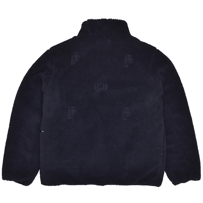 Pop Trading Company Adam Reversible Jacket Black Pop Trading Company Adam Reversible Jacket Black
