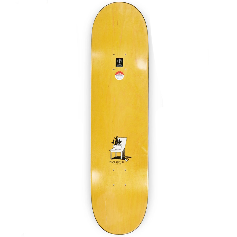 Polar Nick Boserio Group Healing Skateboard Deck 8.0 Polar Nick Boserio Group Healing Skateboard Deck 8.0